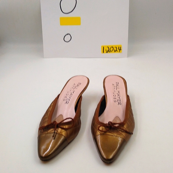 Paul Mayer | Shoes | Paul Mayer Attitudes Quilted Leather Regal Bronze